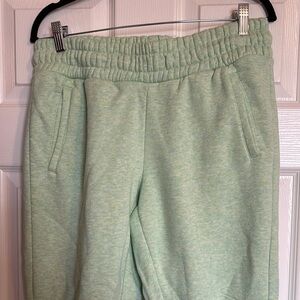 Vively women’s green jogger sweatpants size medium